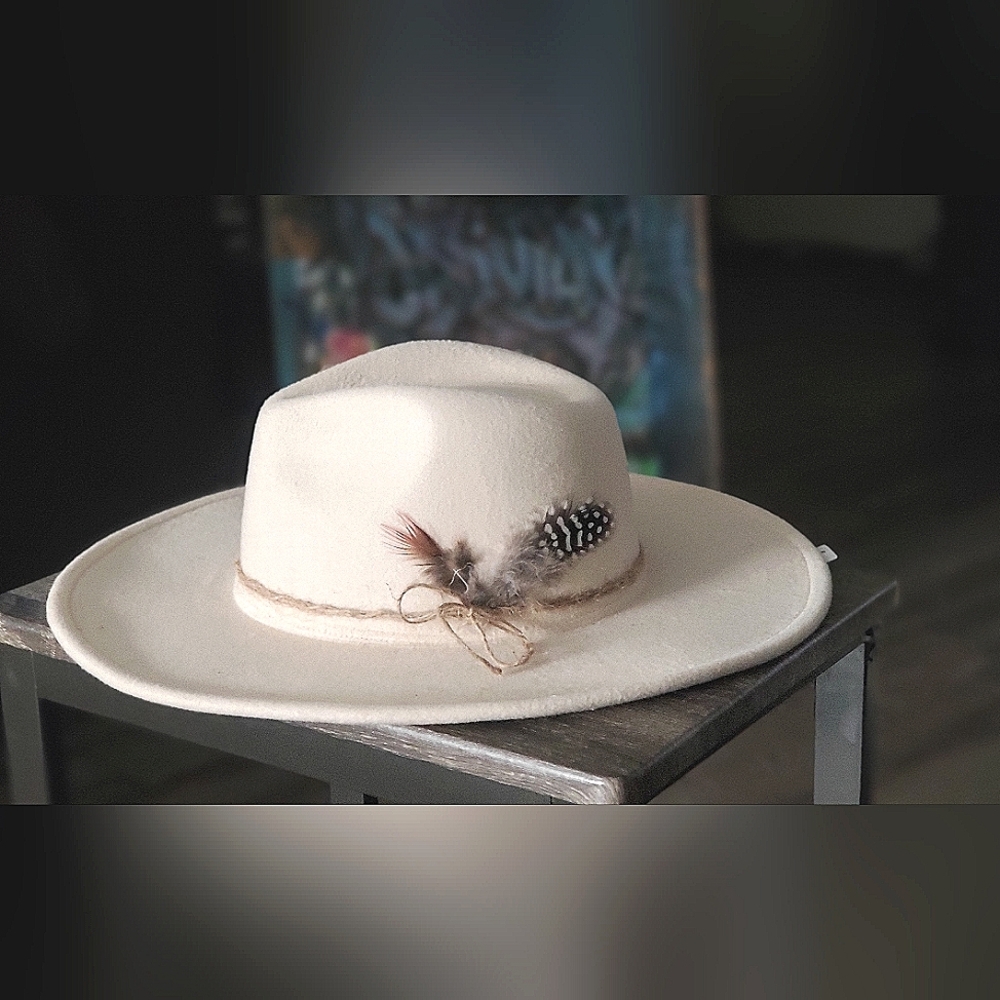 Hat Fedora Beige